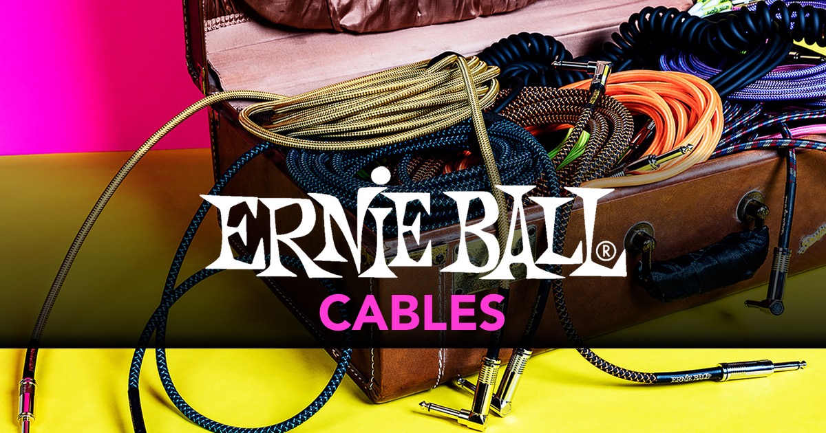 Ernie Ball: I Nuovi Cavi 2018