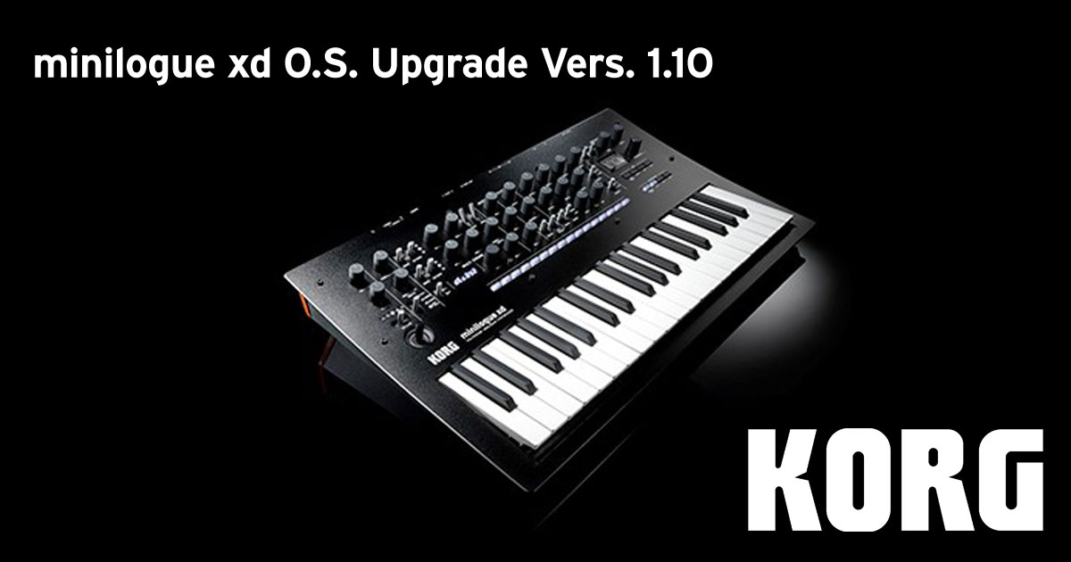 nuove funzioni per KORG minilogue xd nuove funzioni per KORG minilogue xd