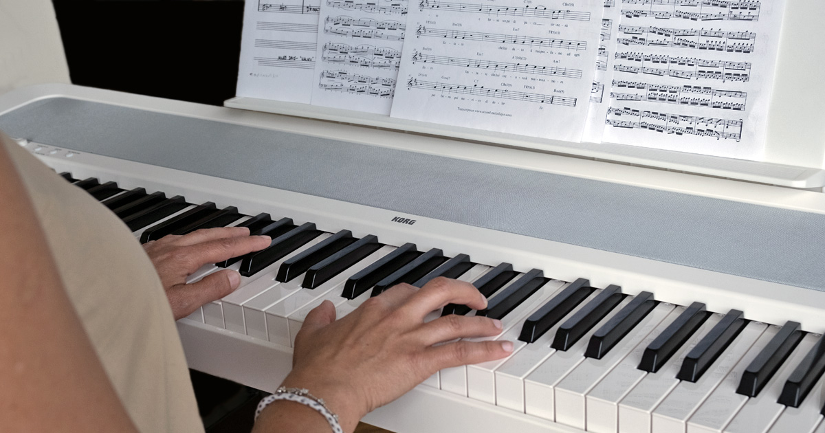 La serie di pianoforti digitali KORG ideale per iniziare lo studio dello strumento La serie di pianoforti digitali KORG ideale per iniziare lo studio dello strumento
