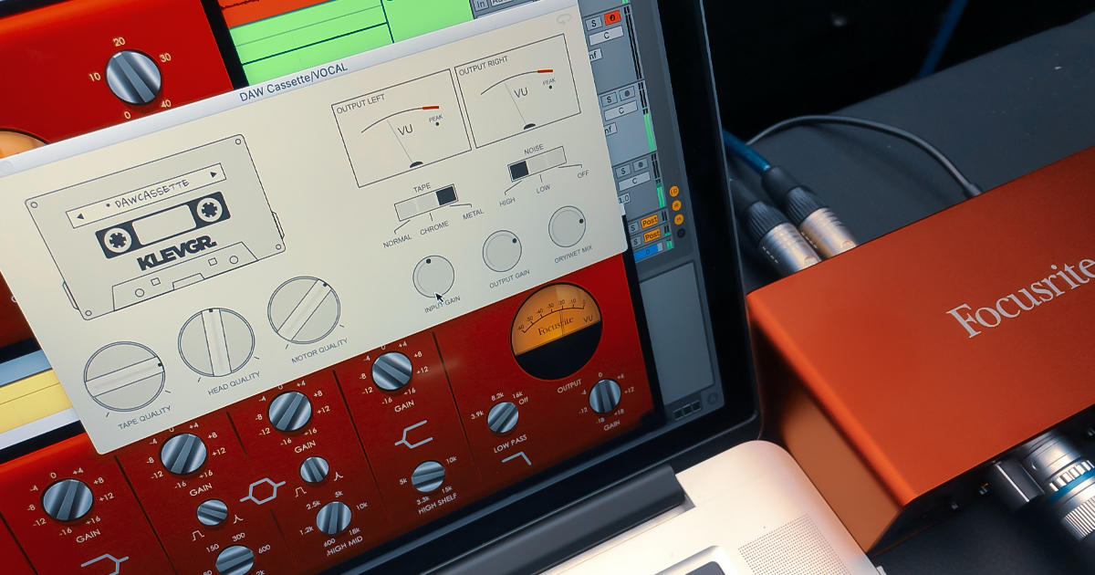 Daw Cassette è il plug-in della Klevgrand che emula registratori a nastro, GRATIS per gli utenti Focusrite Scarlett e Clarett fino al 25 Marzo Daw Cassette è il plug-in della Klevgrand che emula registratori a nastro, GRATIS per gli utenti Focusrite Scarlett e Clarett fino al 25 Marzo