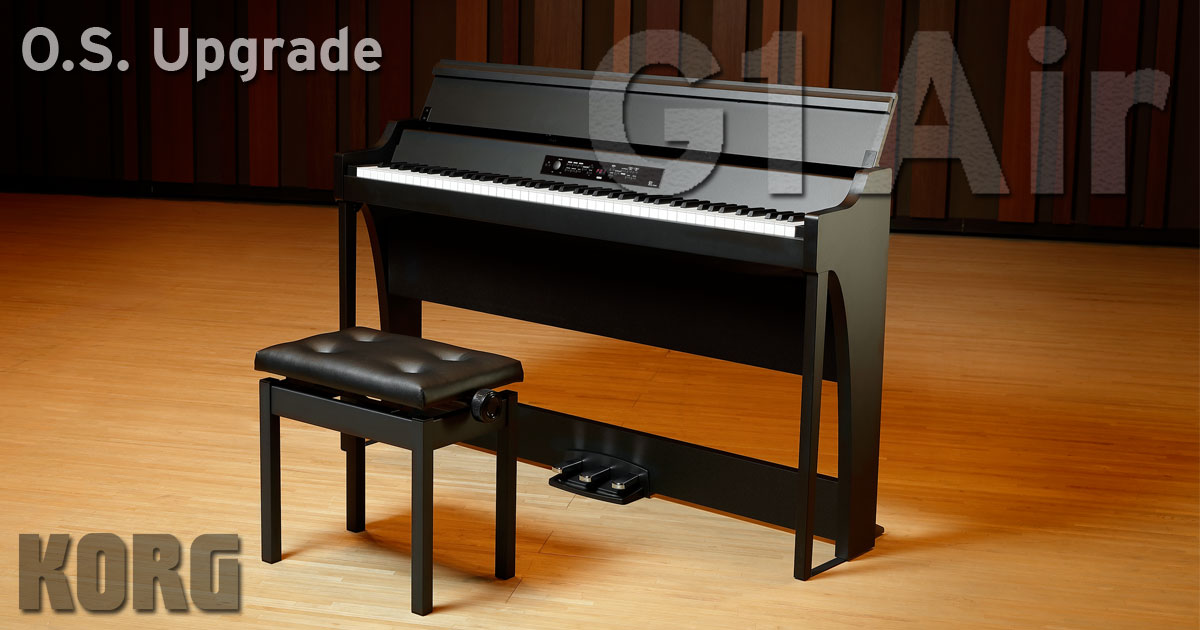 il pianoforte digitale Home G1 Air di KORG serie Concert il pianoforte digitale Home G1 Air di KORG serie Concert