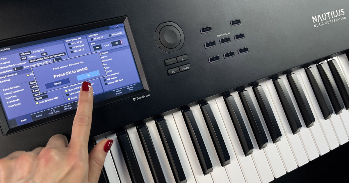 Nuova Versione del computer editor per KORG NAUTILUS