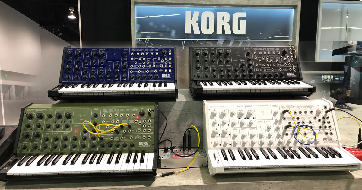 Tutti i modelli disponibili della edizione a tiratura limitata 2020 del noto sintetizzatore analogico MS-20 FS di KORG Tutti i modelli disponibili della edizione a tiratura limitata 2020 del noto sintetizzatore analogico MS-20 FS di KORG