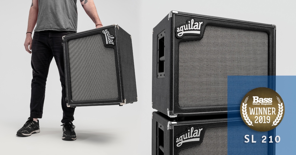 Aguilar: SL 210 Cabinet dell'anno 2019 Aguilar: SL 210 Cabinet dell'anno 2019