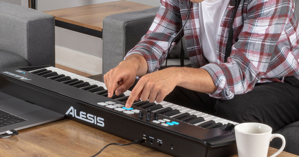 MIDI USB Controller Alesis V MKII per computer PC, Mac, iPhone e iPad MIDI USB Controller Alesis V MKII per computer PC, Mac, iPhone e iPad