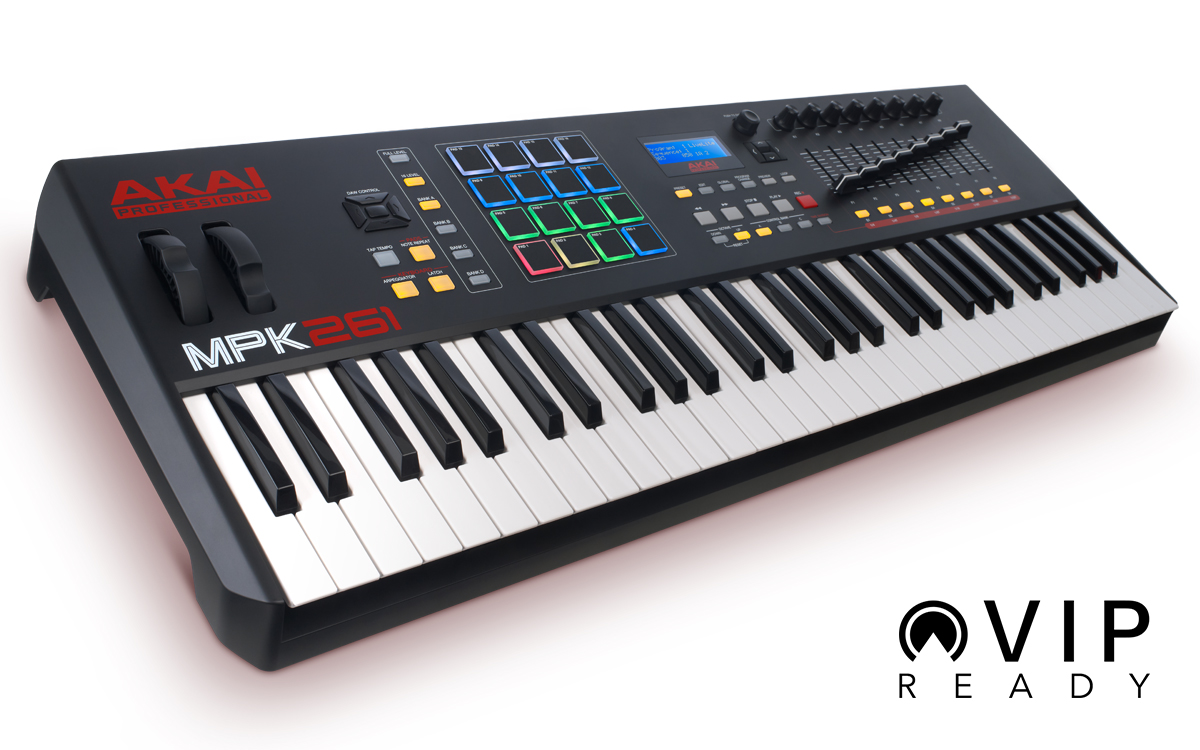 AKAI PRO MP261 COMPATIBILE CON VIP VIRTUAL INSTRUMENT PLAYER VST