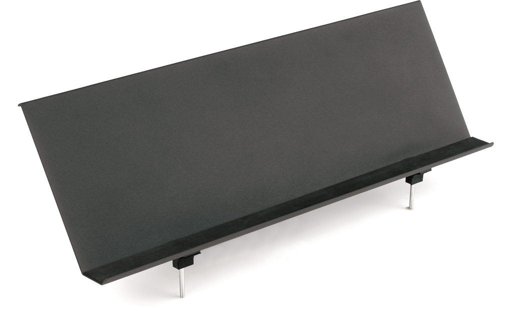Su NORD Electro 6D 61 può essere utilizzato il leggio: NORD Music Stand V2, realizzato in robusto alluminio, in grado di ospitare fino a 4 fogli di musica.