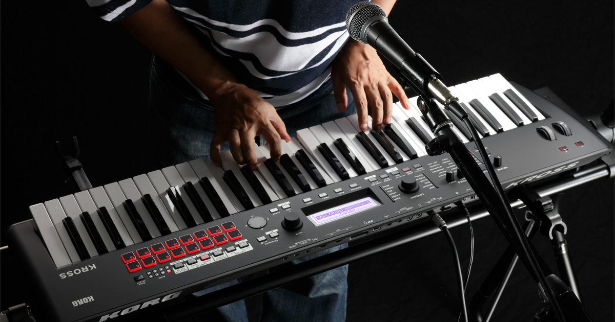 KROSS 2 la tecnologia musicale KORG ai massimi livelli KROSS 2 la tecnologia musicale KORG ai massimi livelli