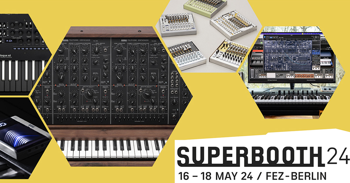Korg al Superbooth 2024 Korg al Superbooth 2024