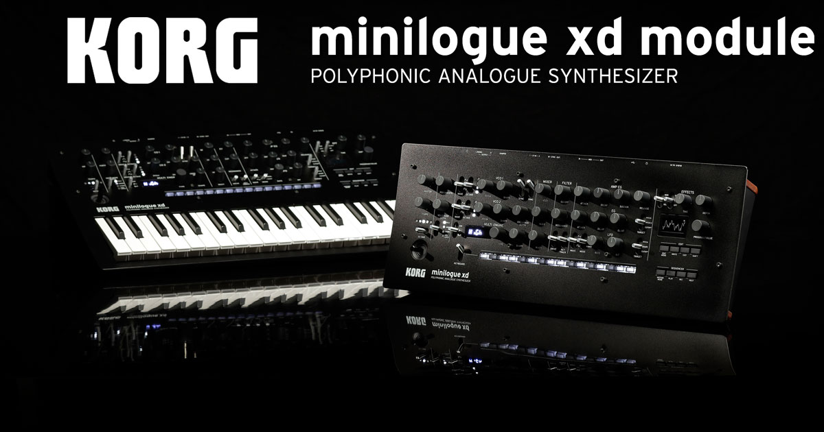 La famiglia minilogue si arricchisce di un ulteriore modello versione a modulo di minilogue xd La famiglia minilogue si arricchisce di un ulteriore modello versione a modulo di minilogue xd