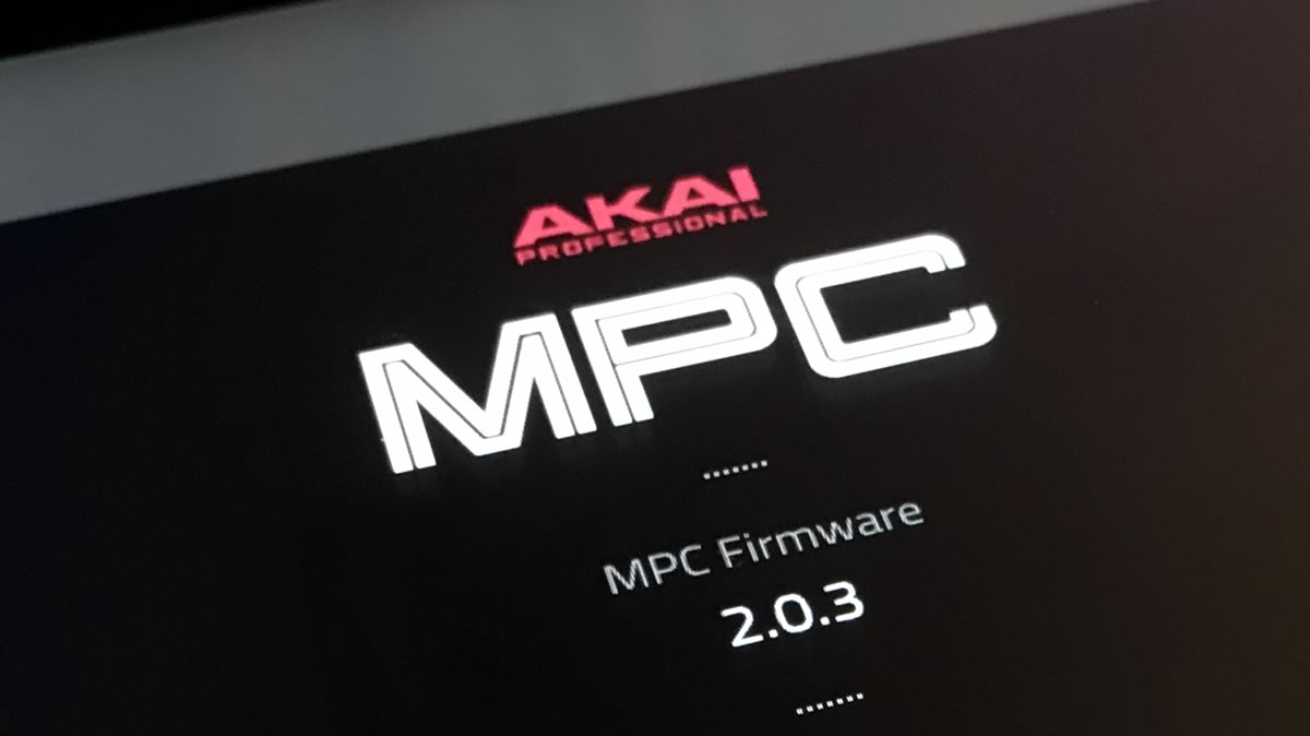 Aggiornamento 2.0.3 per il sistema operativo delle Akai Professional MPC X e MPC LIVE Aggiornamento 2.0.3 per il sistema operativo delle Akai Professional MPC X e MPC LIVE