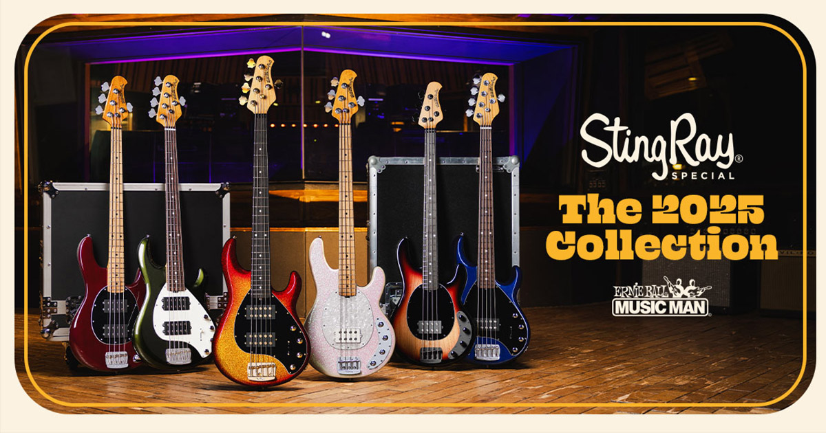 Scopri i nuovi modelli di bassi elettrici a 4 e 5 corde StingRay Special di Music Man Scopri i nuovi modelli di bassi elettrici a 4 e 5 corde StingRay Special di Music Man