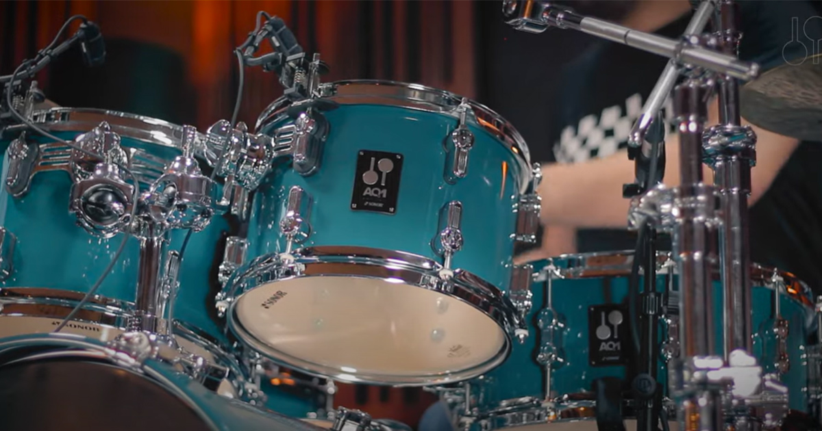 La serie di batterie acustiche Sonor AQ1 La serie di batterie acustiche Sonor AQ1