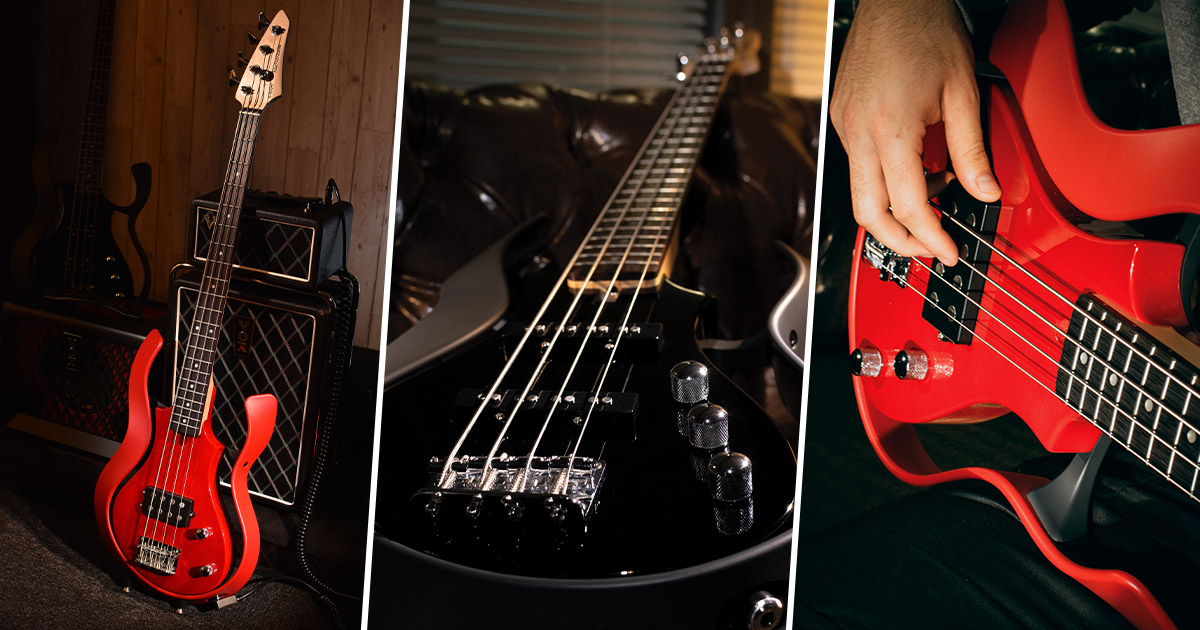 I nuovi bassi elettrici a 4 corde della serie Starstream di Vox in versione con 1 humbucker o con 2 single-coil I nuovi bassi elettrici a 4 corde della serie Starstream di Vox in versione con 1 humbucker o con 2 single-coil